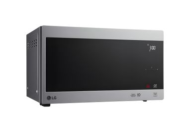 Four à micro-ondes de 42 litres, argent, technologie Smart Inverter avec 10 ans de garantie, grilloir, cuisson automatique intelligente, écran tactile en verre