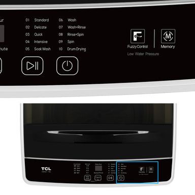 TCL WASHING MACHINE TOP LOAD 7KG 