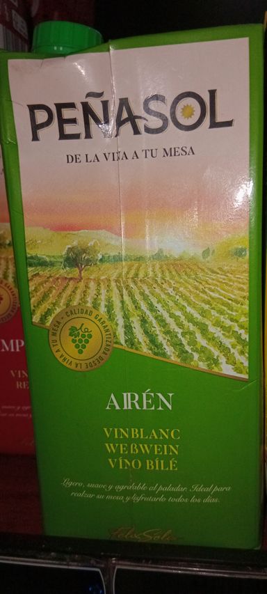 Penasol Vino Tinto Crt Tempr. White 1lt