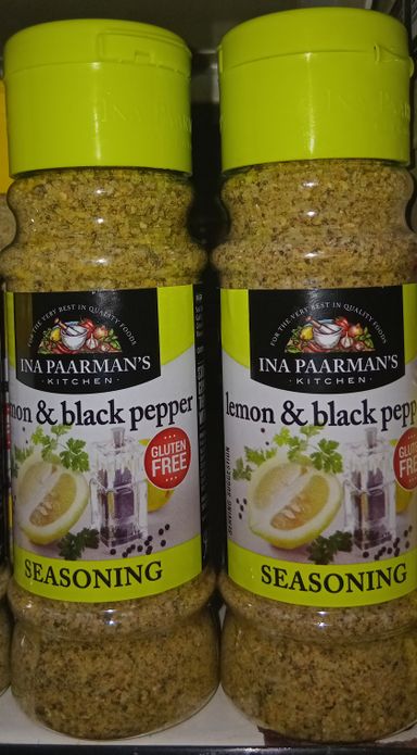 Ina paarmans  lemon black pepper