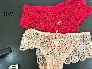 Culotte Creuse en dentelle transparente 