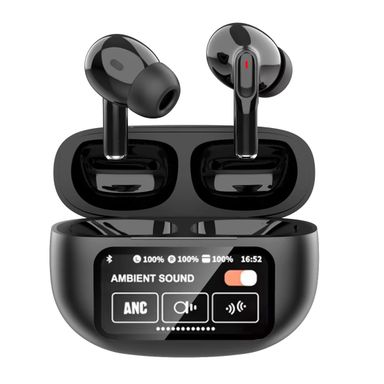 A9 Pro ANC Smartbuds – Waterproof Touchscreen Earbuds