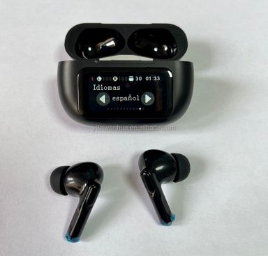 A9 Pro ANC Smartbuds – Waterproof Touchscreen Earbuds