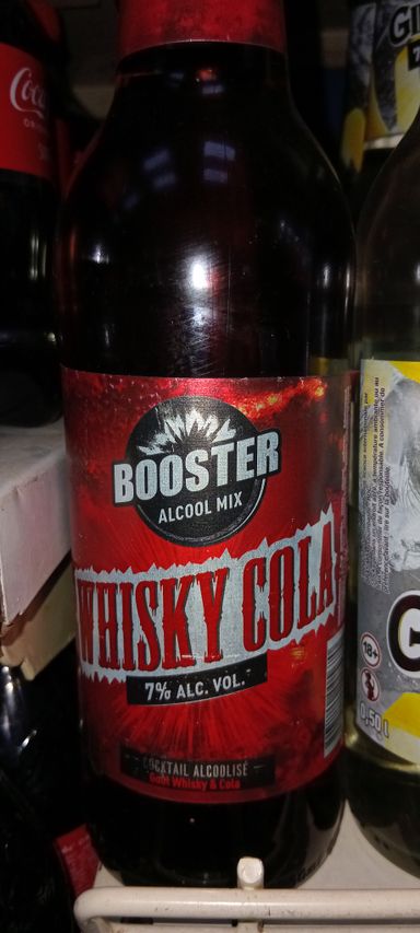 Booster Whisky Cola 50cl