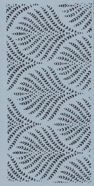 Nouveau border - 30cmx15cm - Stencil