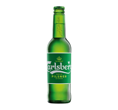 Carlsberg beer (ដប) 330ml