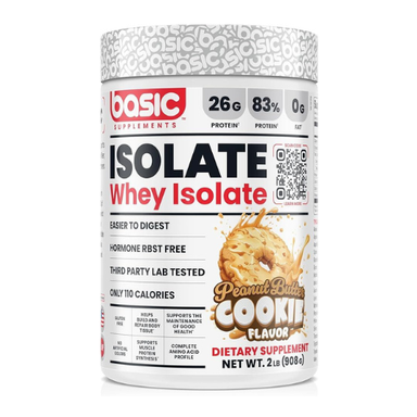 BASIC SUPPLEMENTS ISOLATE 2LBS PEANUT BUTTER COOKI