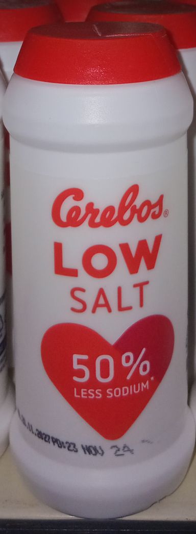 Cerebos Salt Low Flask
