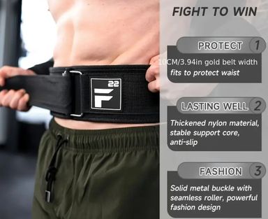 Rejuvist Fitness Weight Lifting Belt - Medium