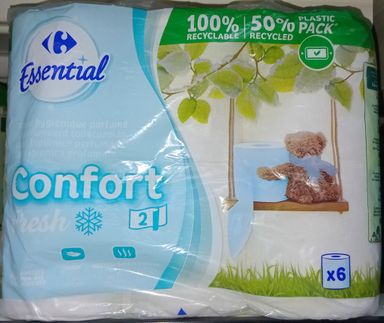 Crf Ess. Papier Toil. Conf. Fr. 2ply 6'S