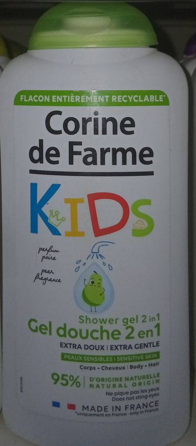 Corine De Farme gel douche poire 2 en 1 300ml