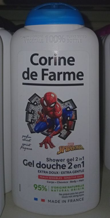 Corine De Farme Gel Douche 2En 1 Spiderman 300ml