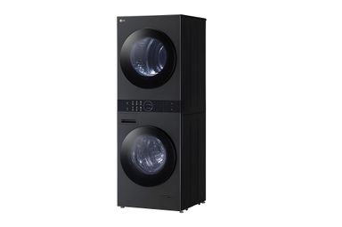  LG WashTower™ 13/10 kg avec Centre Control™ – Couleur Acier Noir