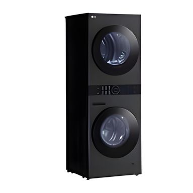  LG WashTower™ 13/10 kg avec Centre Control™ – Couleur Acier Noir