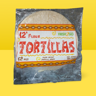 12" Tortilla (12 Pieces)