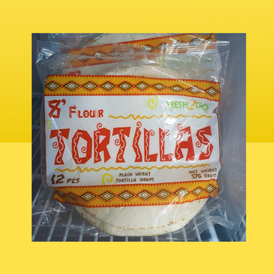 8" Tortillas (12 Pieces)