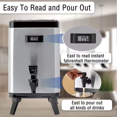Hot Or Cold Coffee Milk Tea Juice Dispenser 12Ltr