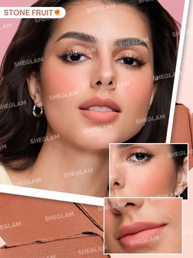 SHEGLAM Cheek & Lip Cream Stack - Apricot Dream