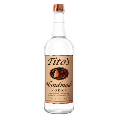 Tito's Handmade Vodka, 1L.