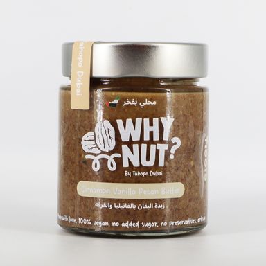 Why Nut Cinnamon Vanilla Pecan Butter 250g