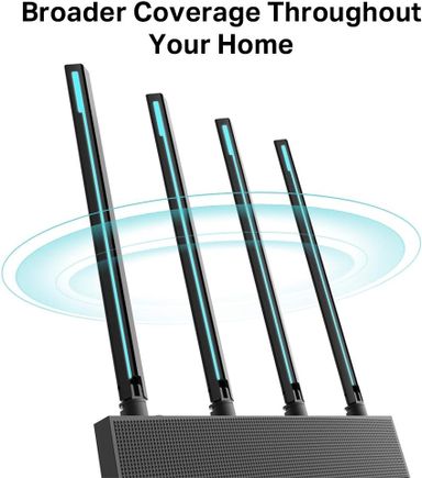 Tp Link / ARCHER C80 / ROUTER WIFI NU-MIMO / 4 ANTENAS / 1200 MBPS DUAL BAND