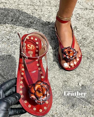 Spiced Mahogany Sandals