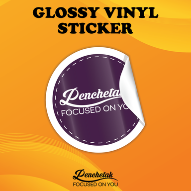 Glossy Vinyl Sticker