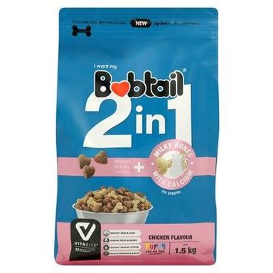 Bobtail Chunks 2in1 Milky Chick. Puppy 1.5kg