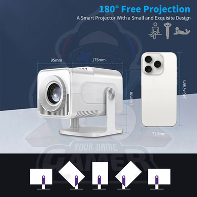 Retro Classic video Gaming + Projector