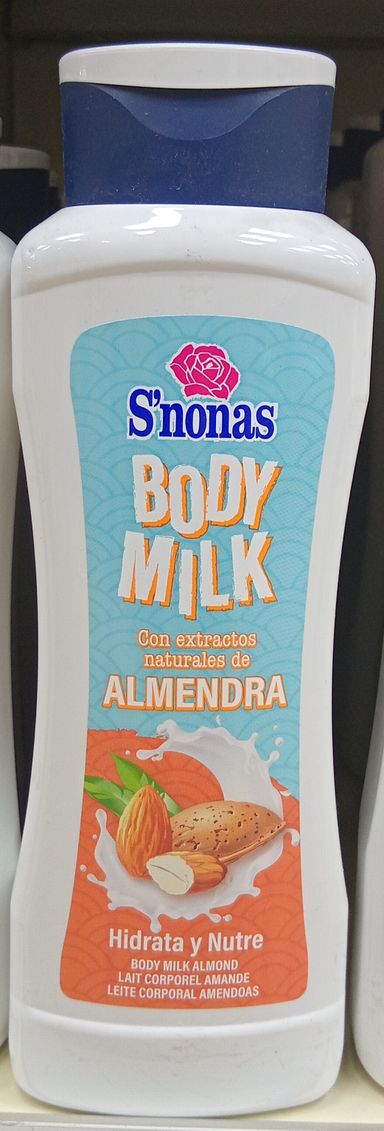 S’Nonas Body Milk Almendra 500ml