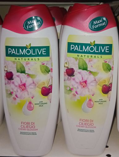 Palmolive Douche Cr. Lait Hyd. Ceri.750ml