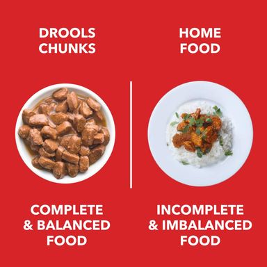 Drools Puppy Chicken Chunks Gravy 150g *15Pcs