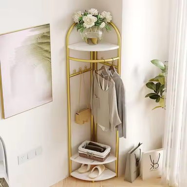 GOLD END CORNER ROOM SHELF