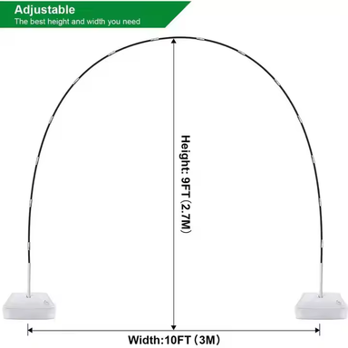 Detachable Balloon Arch Bracket With Base
