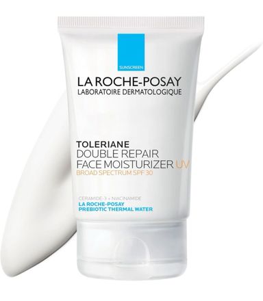 CRÈME HYDRATANTE TOLERIANE de Laroche Posay avec protection solaire 