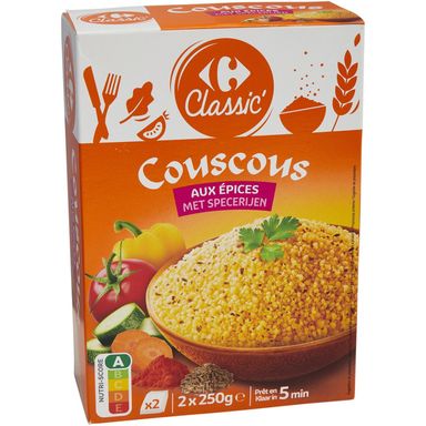 Crf Clas. Couscous Epices 2×250gr