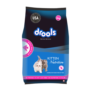 Drools Kitten Dry Food Ocean Fish 3kg