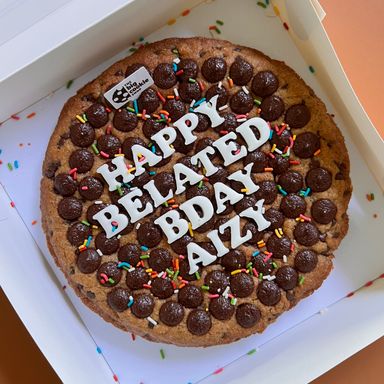 8” Round Customised Big Cookie