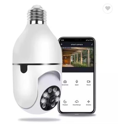 Smart Home Security System Wireless Lights 360 Degree Night Vision Surveillance Remote View CCTV Security WIFI Light Bullb Camera 