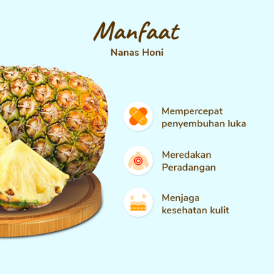 Nanas Honi 1pcs 900-1300 gram