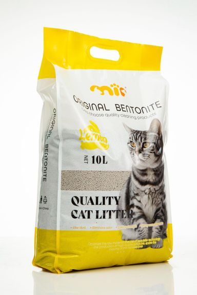 Mi Pets Benotine White Cat Litter Lemon 10L