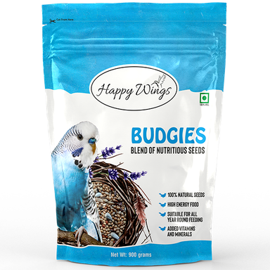 Happy Wings Premium Bird Food for Budgies 20 KG