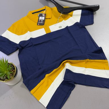VOLUME-9 STRIPPED POLO- 05 