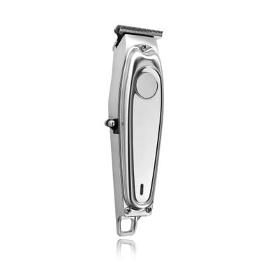 Retro Style USB Metal Electric Clippers For Man Carving Hair Trimmer With Plastic Handle For Salon Use