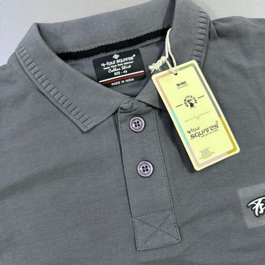 FOUR SQUARES- DARK GREY