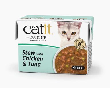 Catit Cuisine Chicken Stew with Tuna95g Tetra