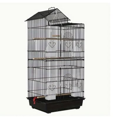 CH Birds Cage L Black 48*37*92 CM