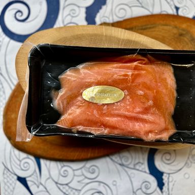 Gerookte, getrancheerde schotse zalm ≈250GR