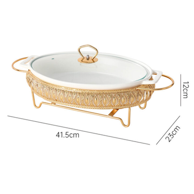 EUROPEAN BUFFET OVAL (FWB06) (BUFET BULAT)