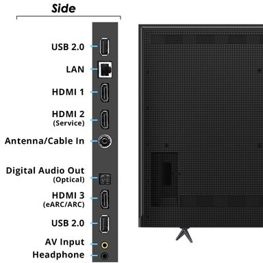 TCL UHD 4K smart wifi Google TV 75inch